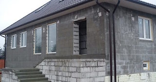 Фасад из газобетона для дома в Балахне - Строй-Блх, качественная отделка от 2045 руб.